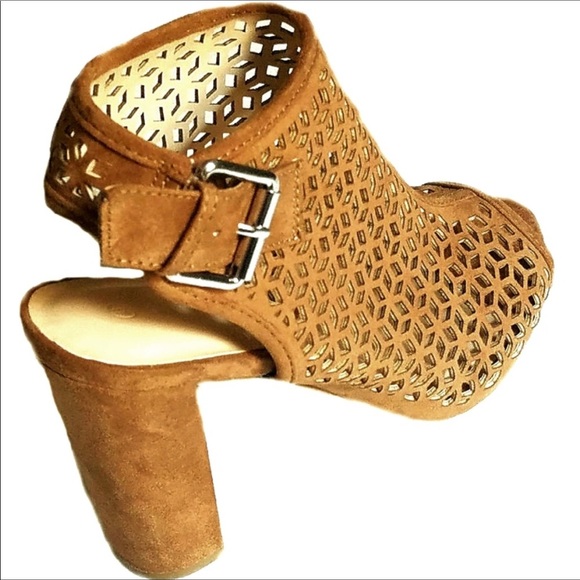 Sling Back Perforated Mules - Picture 1 of 2